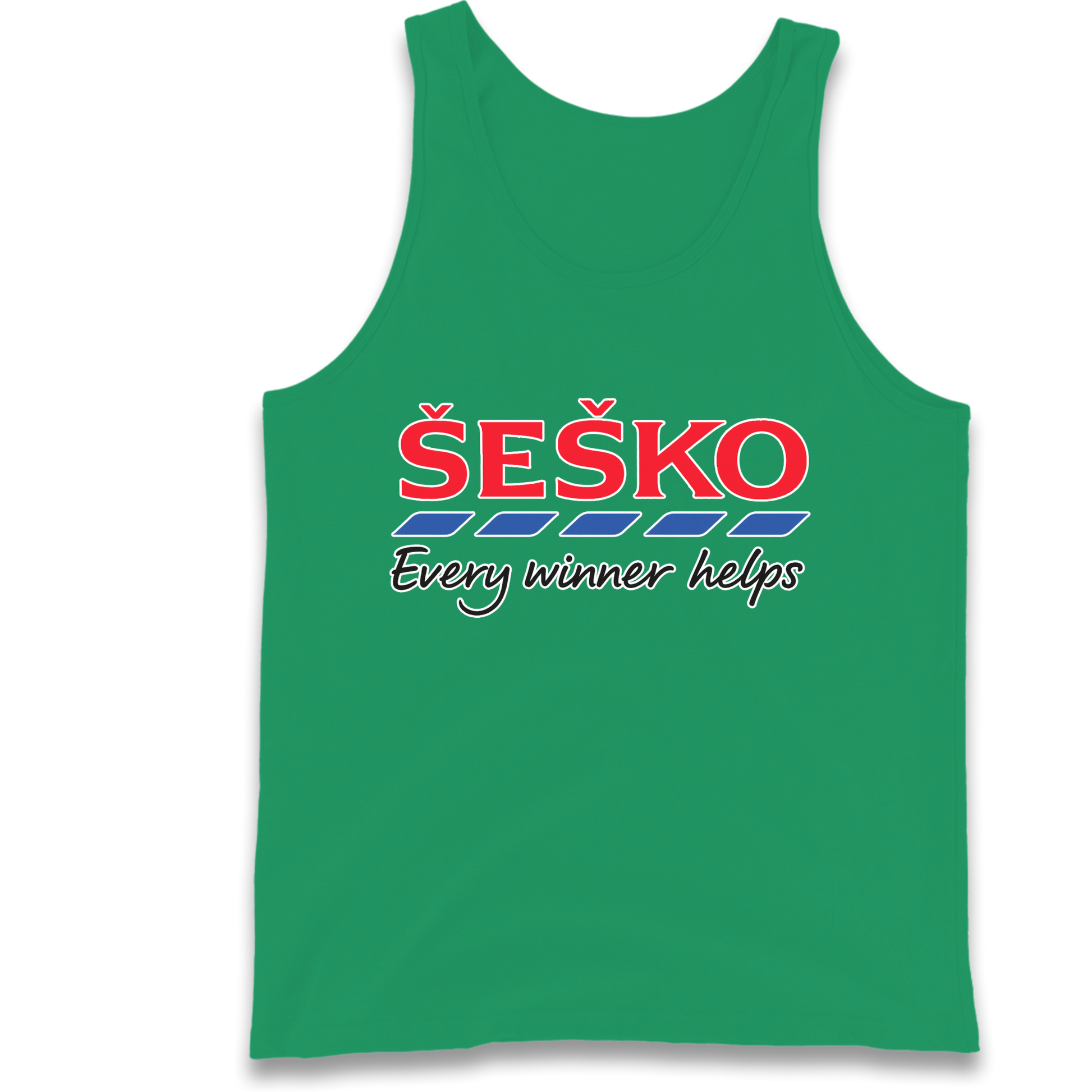 Benjamin Sesko Every Winner Helps Tank-Top