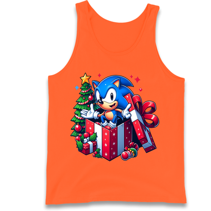 Sonic The Hedgehog Christmas Tank Top