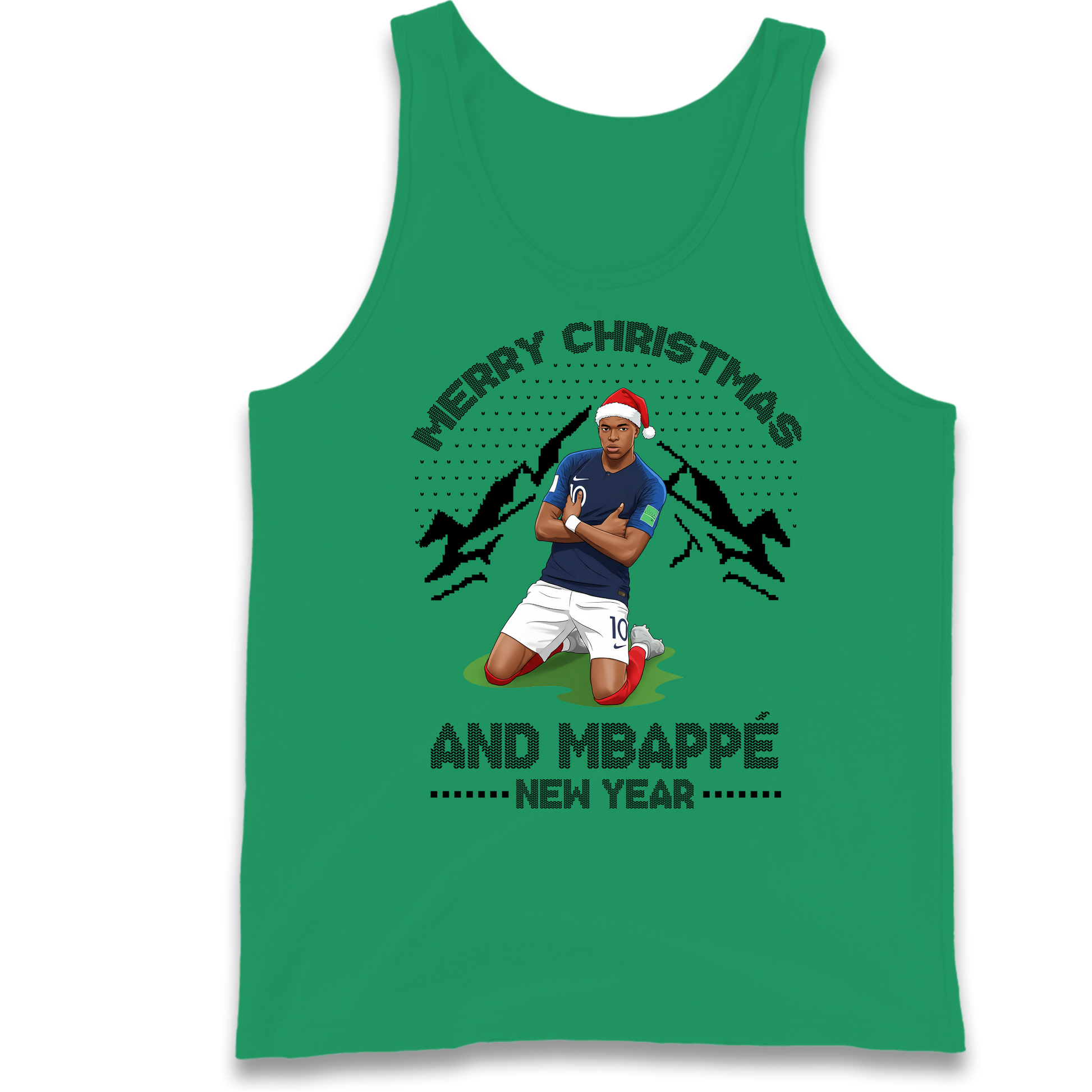 Mbappe Christmas Tank-Top