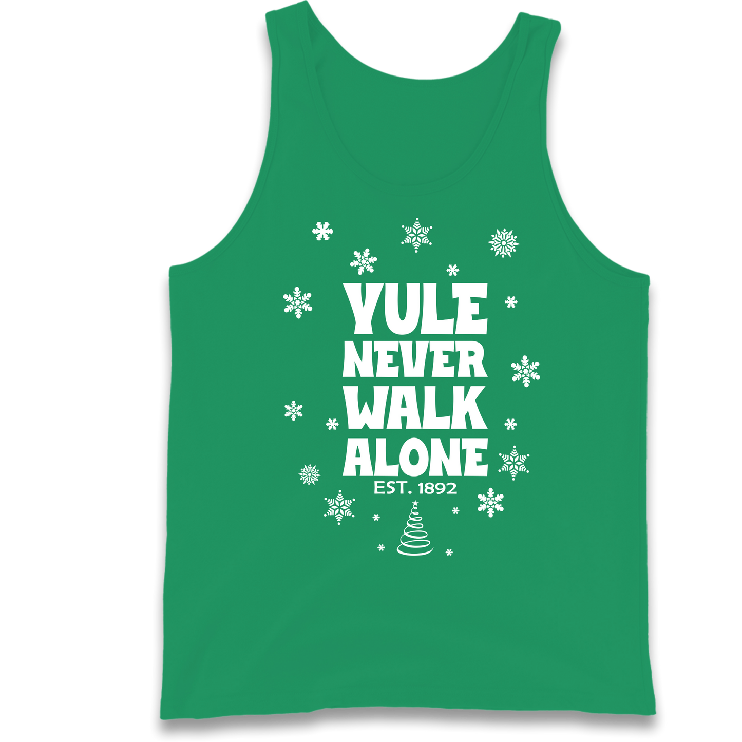 Yule Never Walk Alone Liverpool Christmas Tank Top
