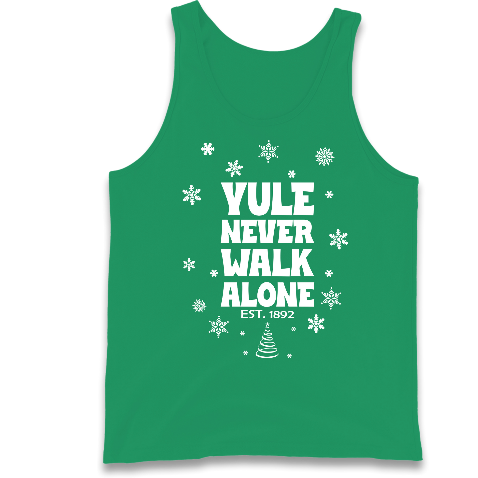 Yule Never Walk Alone Liverpool Christmas Tank Top