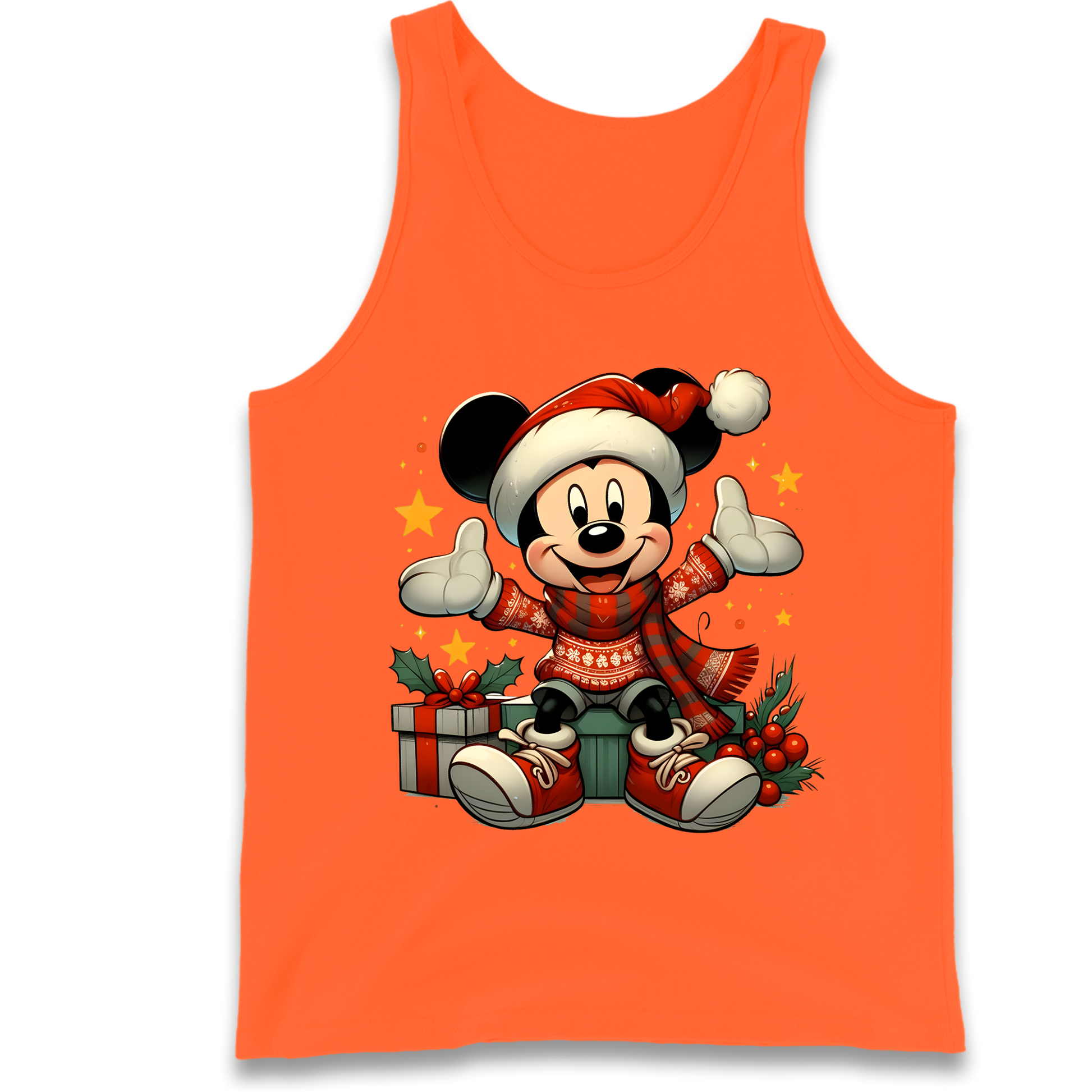 Micky Mouse Christmas Tank Top