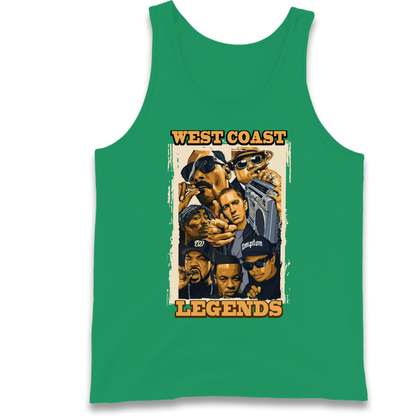 West Coast Legends Rappers Tank Top