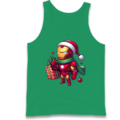 Ironman Santa Tank Top