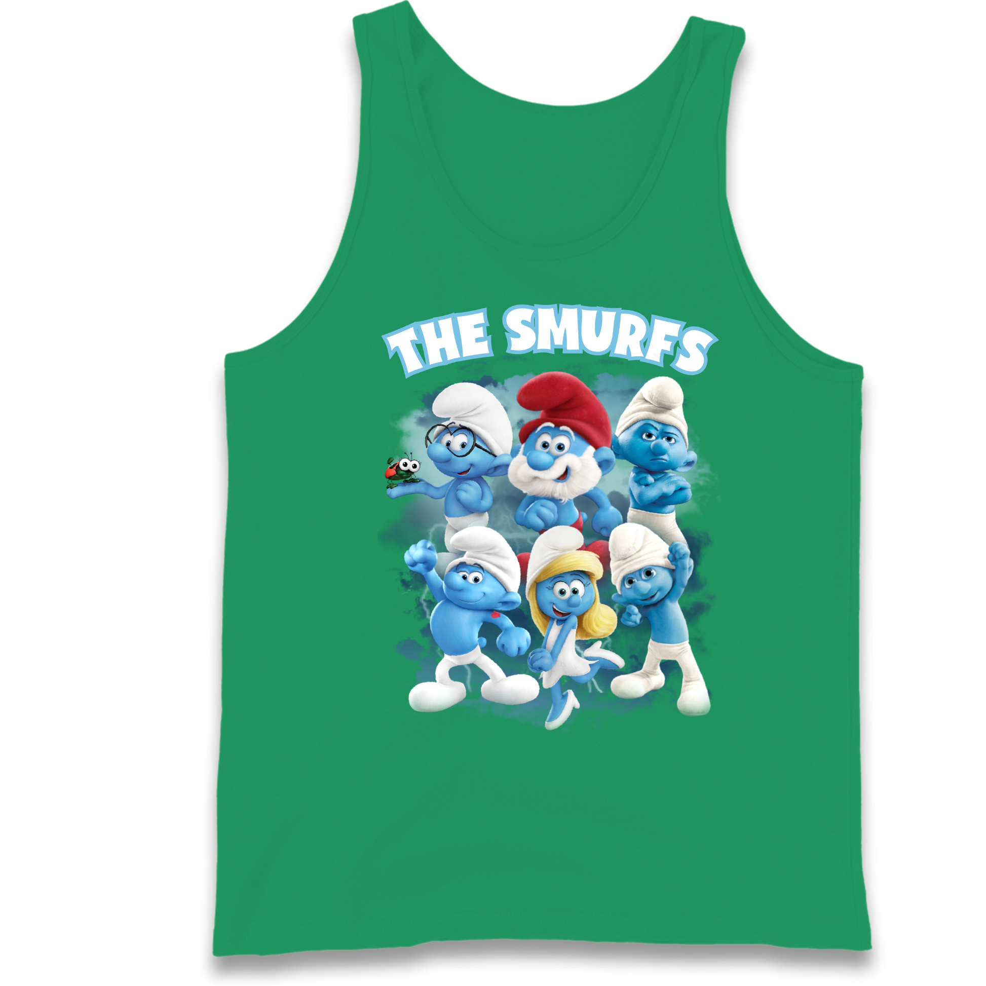 The Smurfs Bootleg Tank Top
