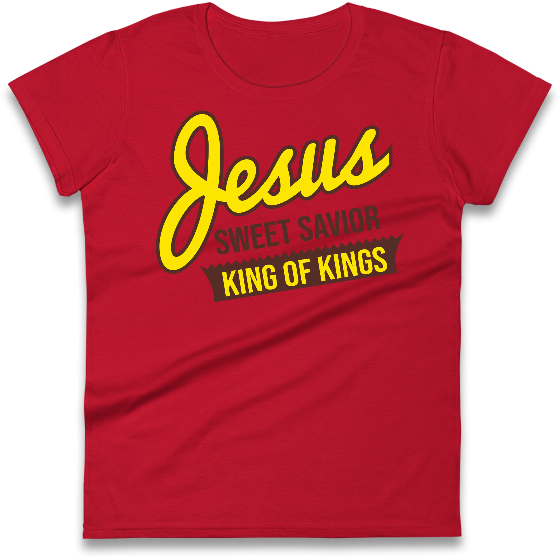 Jesus Sweet Saviour King of Kings Ladies T Shirt 