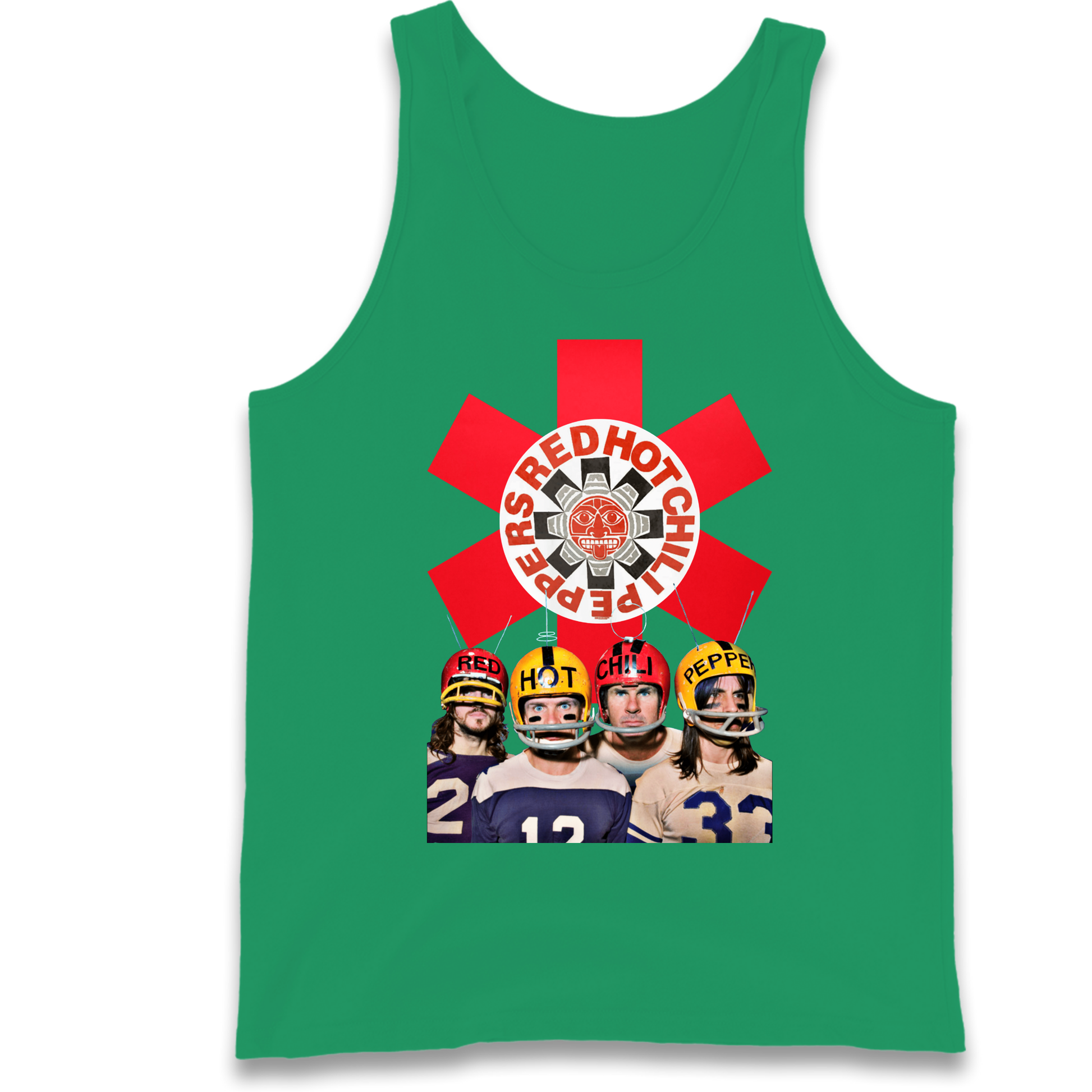 Red Hot Chilli Peppers American Football Tank Top