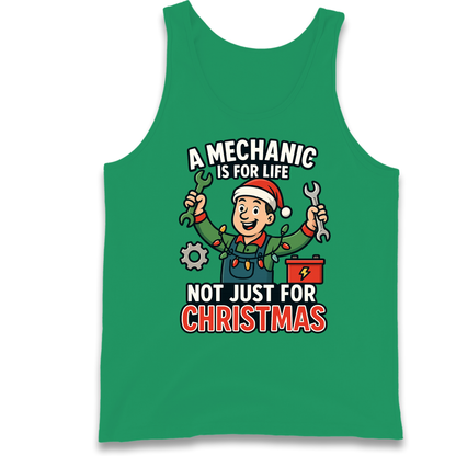 Mechanic Christmas Tank Top