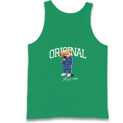 Teddy Bear Original Streetwear Tank Top