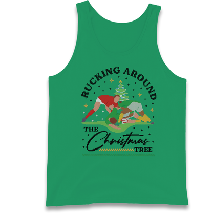 Rugby Christmas Tank Top