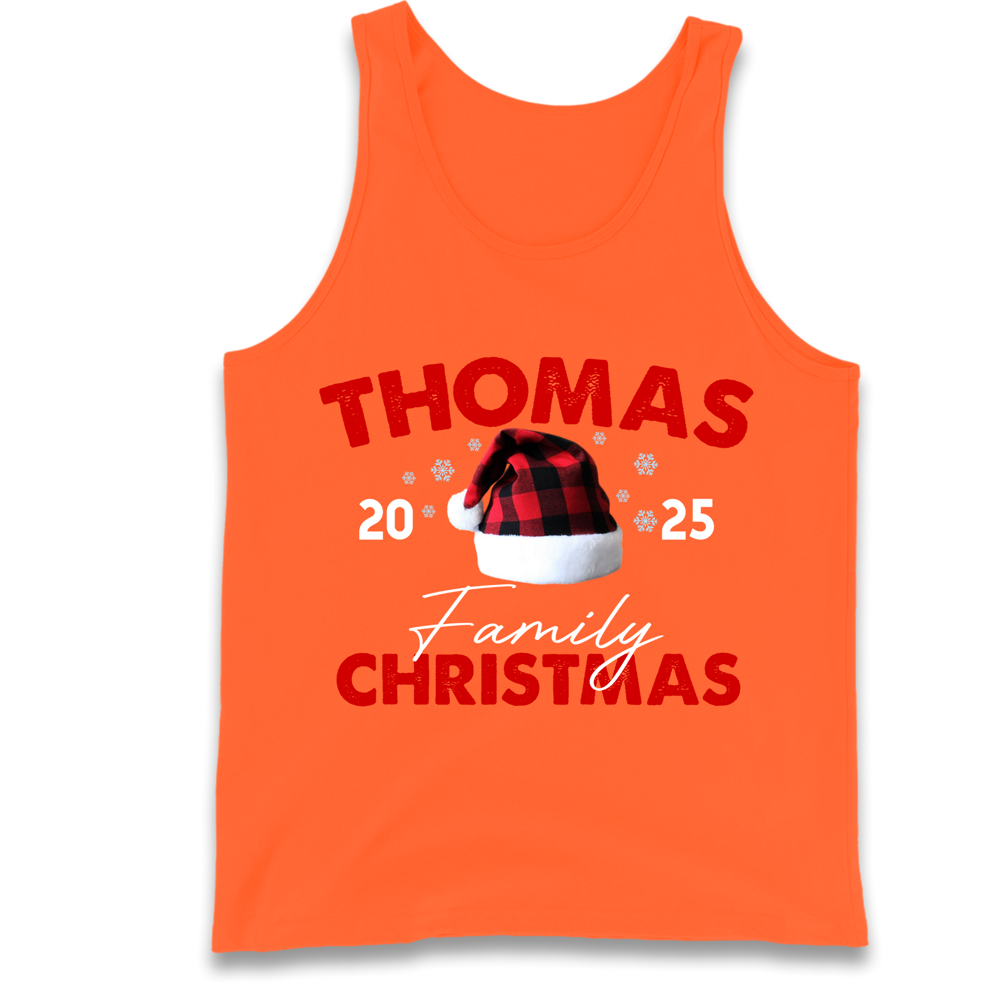 Thomas Family Christmas Tank Top