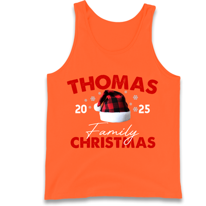 Thomas Family Christmas Tank Top