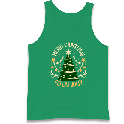 Merry Christmas Feeling Jolly Christmas Tank Top