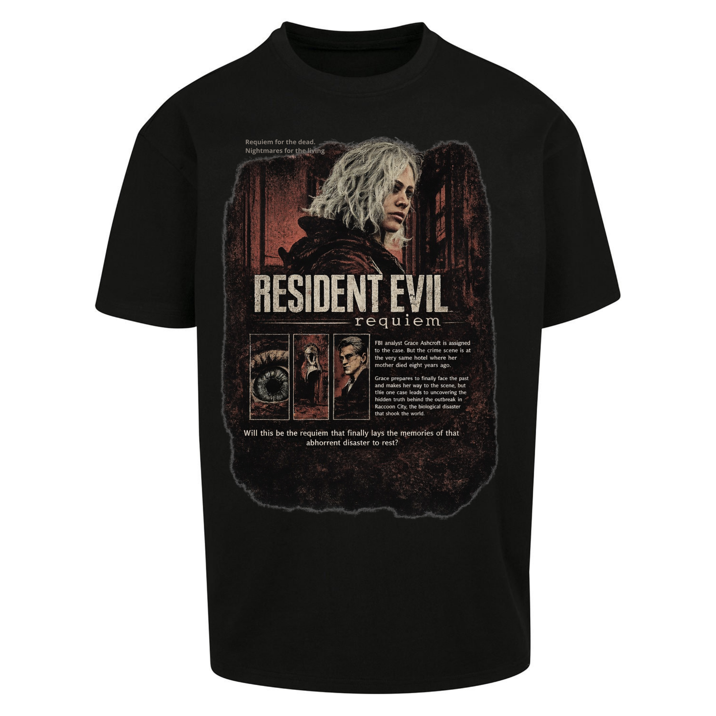Resident Evil Oversized T Shirts