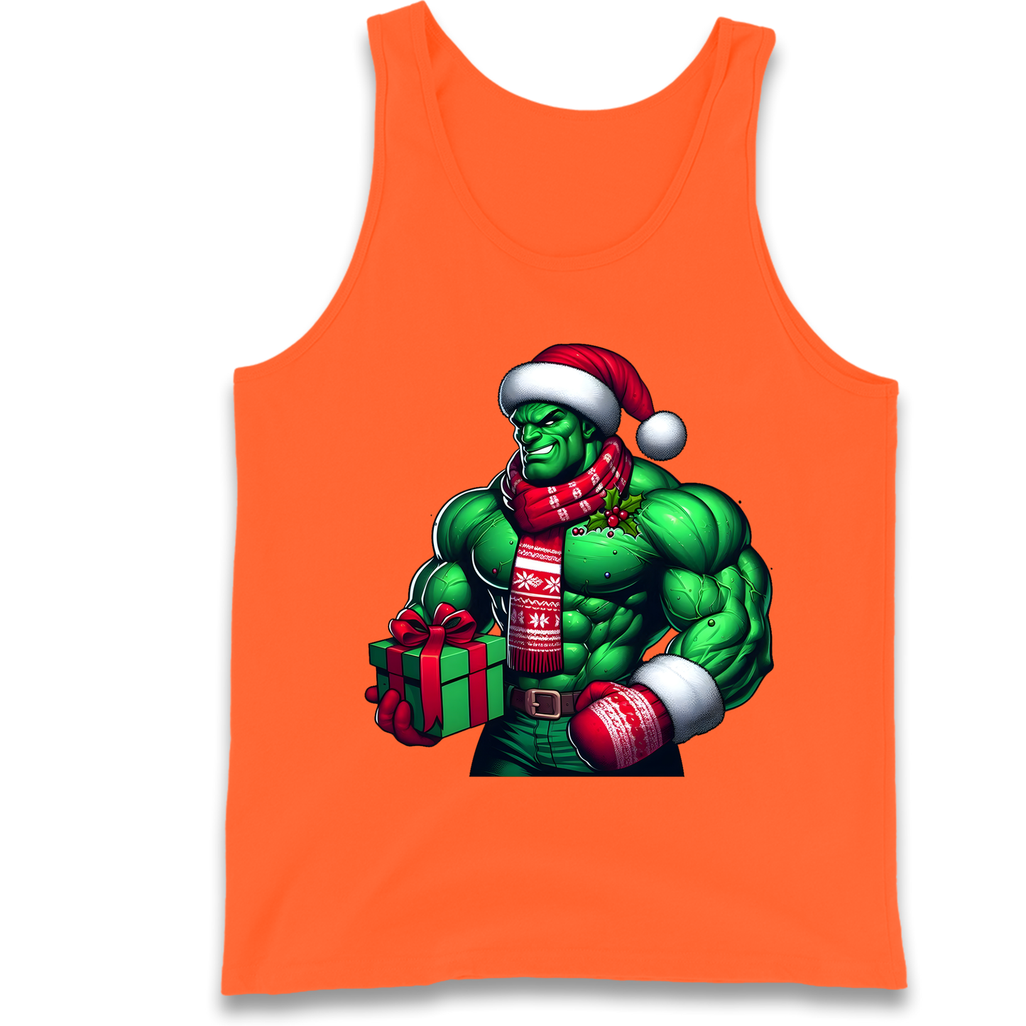 The Hulk Santa Tank Top