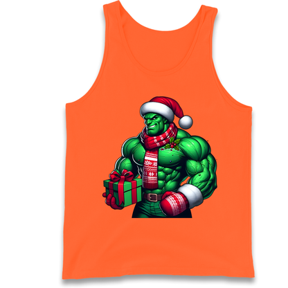 The Hulk Santa Tank Top