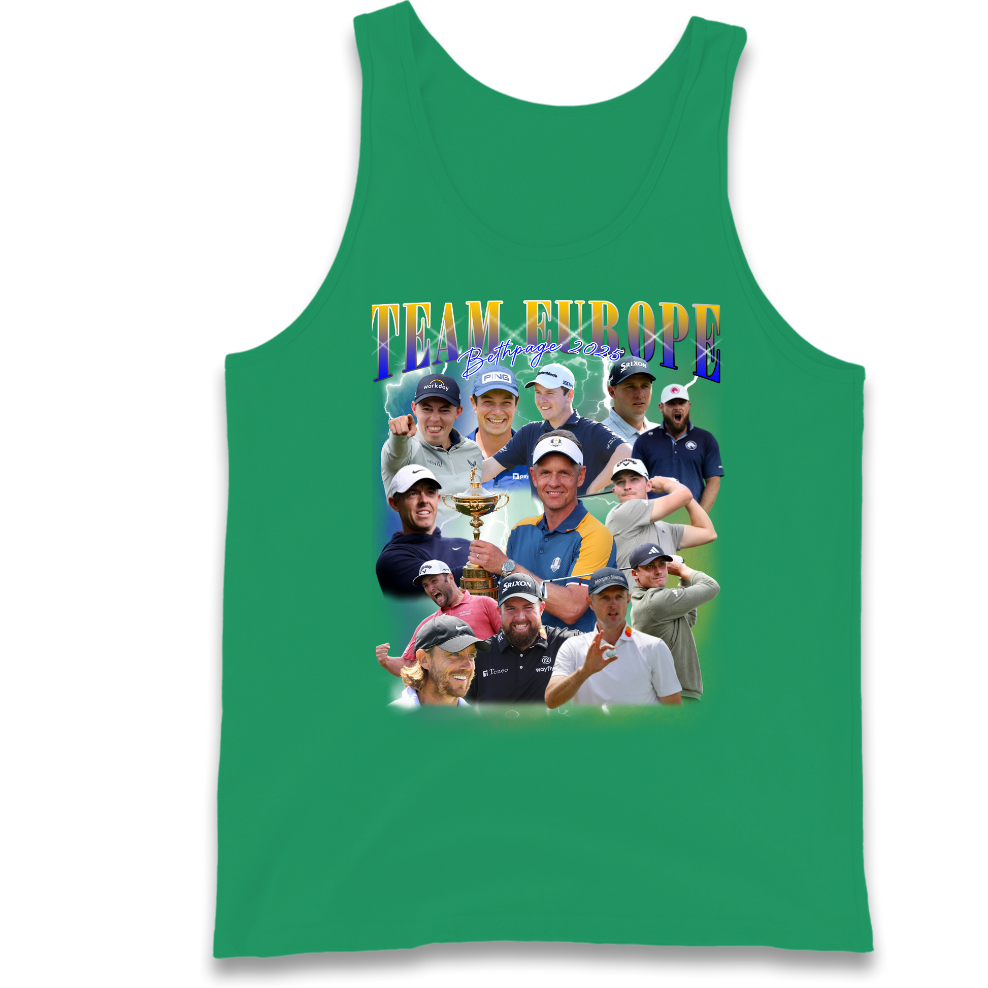 Ryder Cup 2025 Team Europe Tank Top