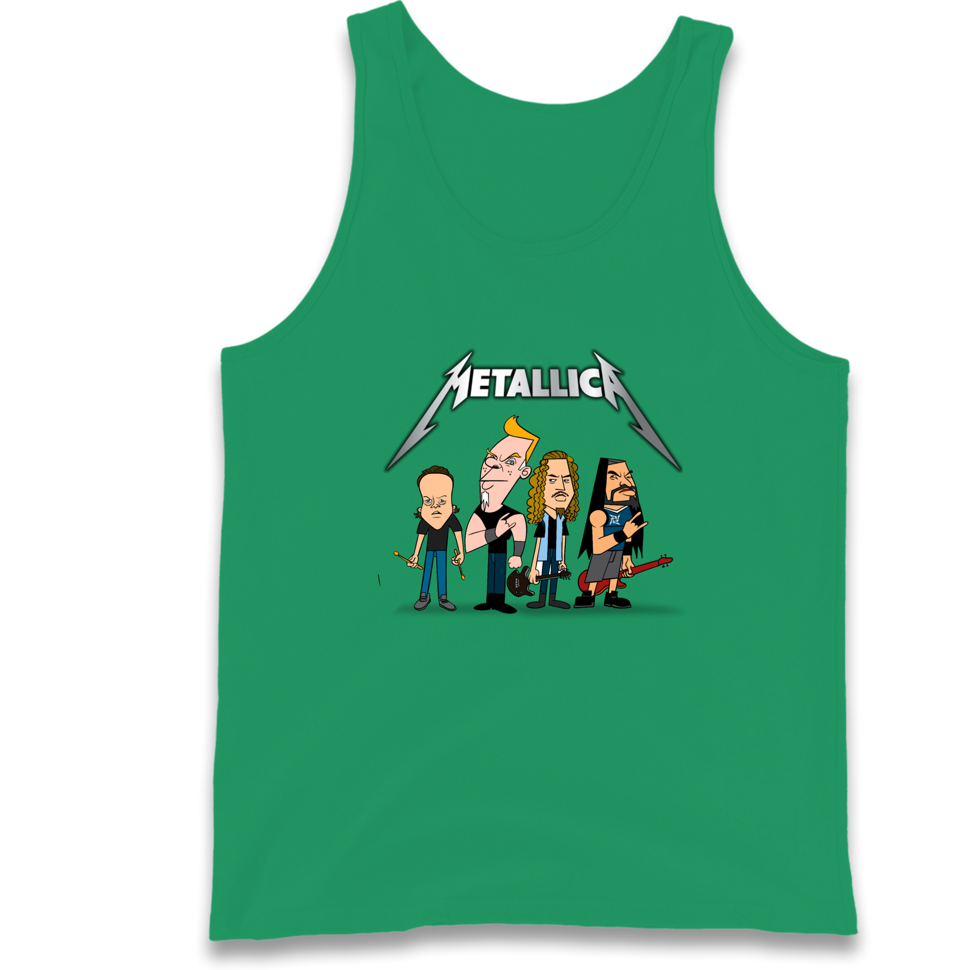Metallica Cartoon Tank Top