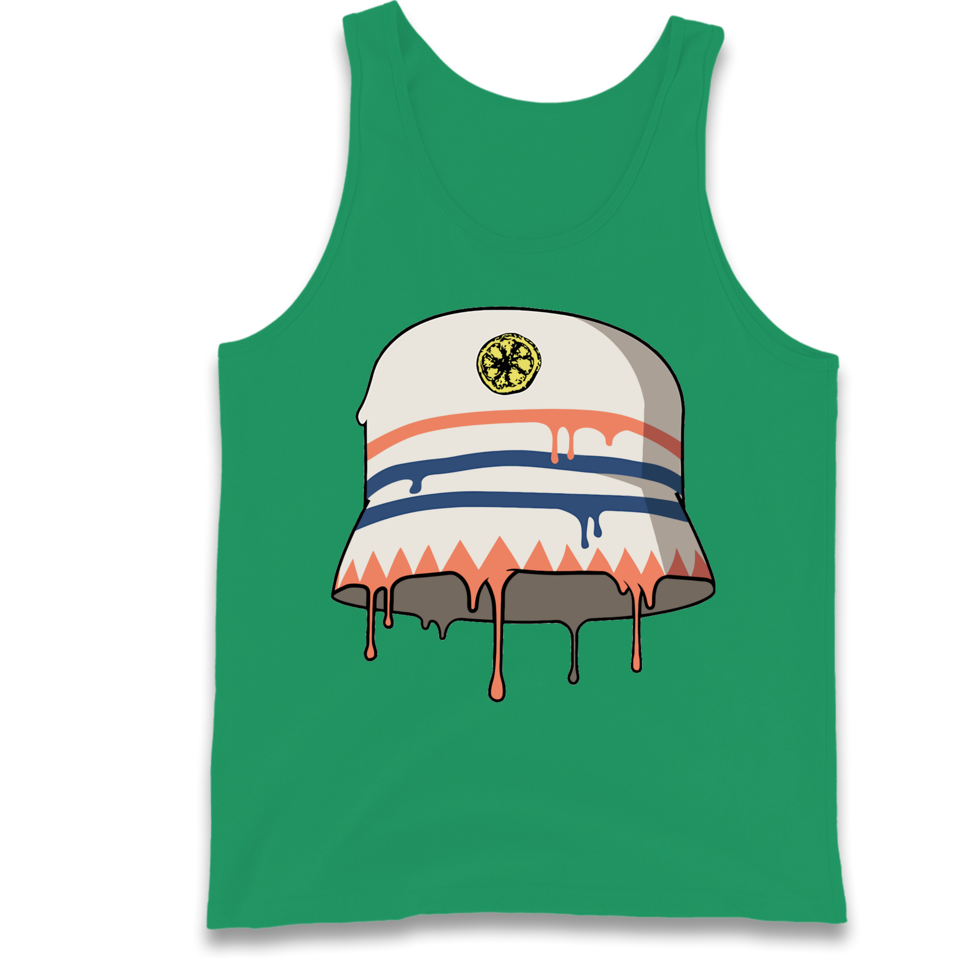 Stone Roses Bucket Hat Tank Top