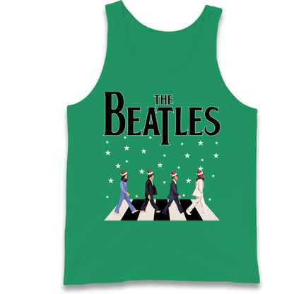 The Beatles Abbey Road Christmas Tank Top