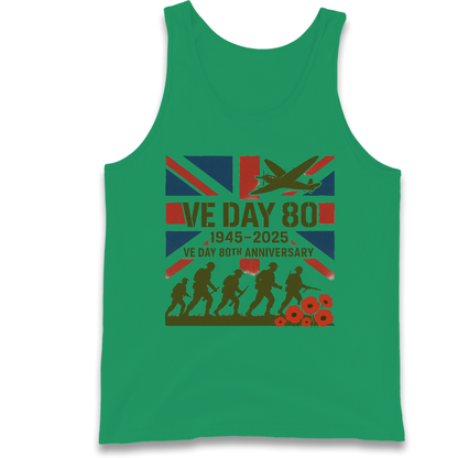 VE Day 80th Anniversary 1945 2025 Tank Top