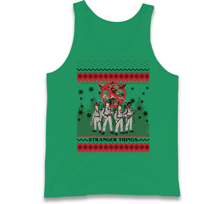 Stranger Things Demogorgon Christmas Tank Top