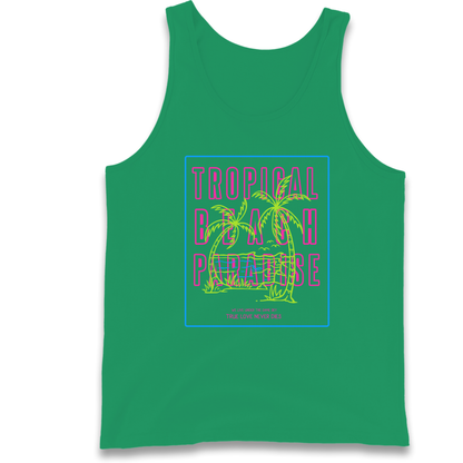 Tropical Beach Paradise Tank Top
