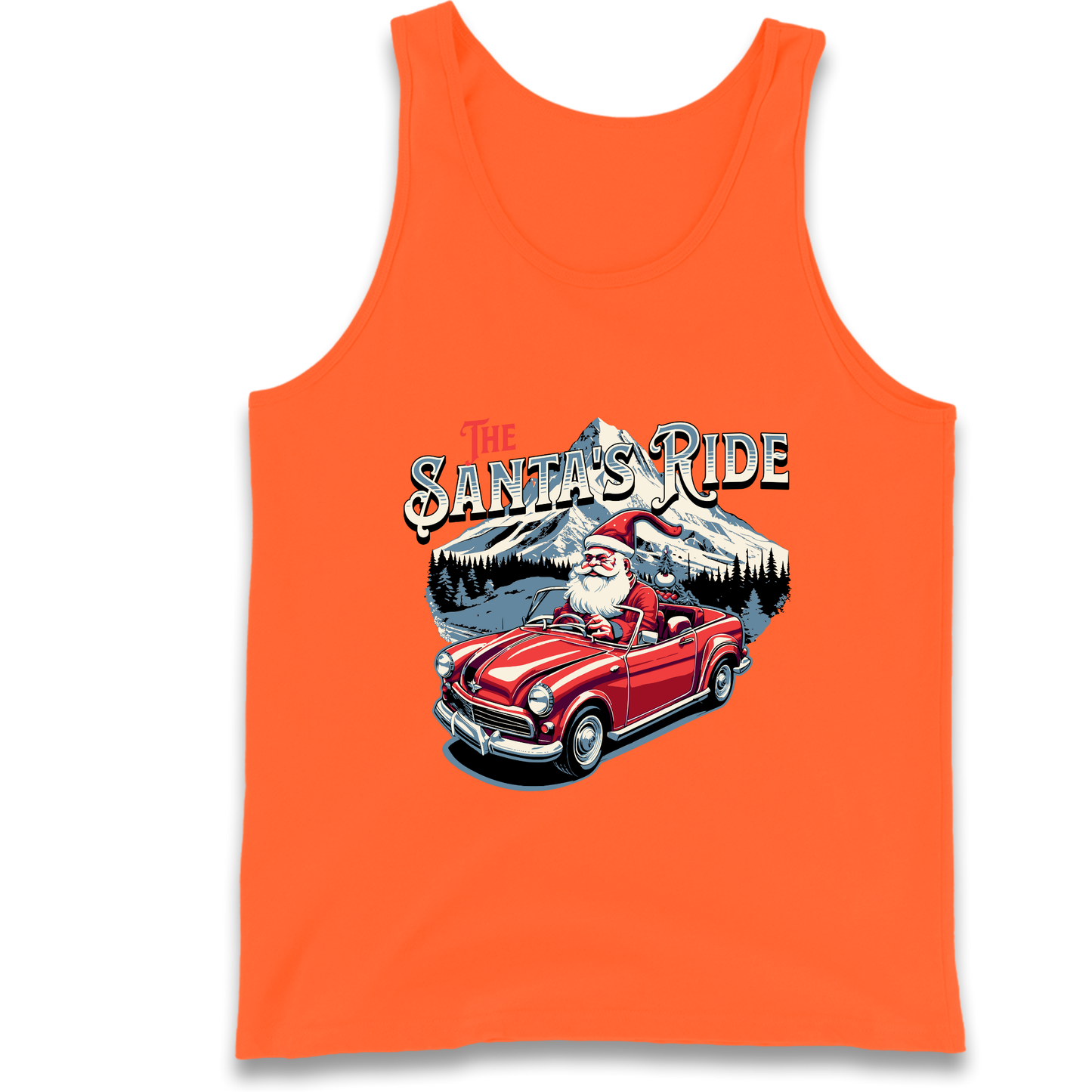 The Santas Ride Christmas Tank Top