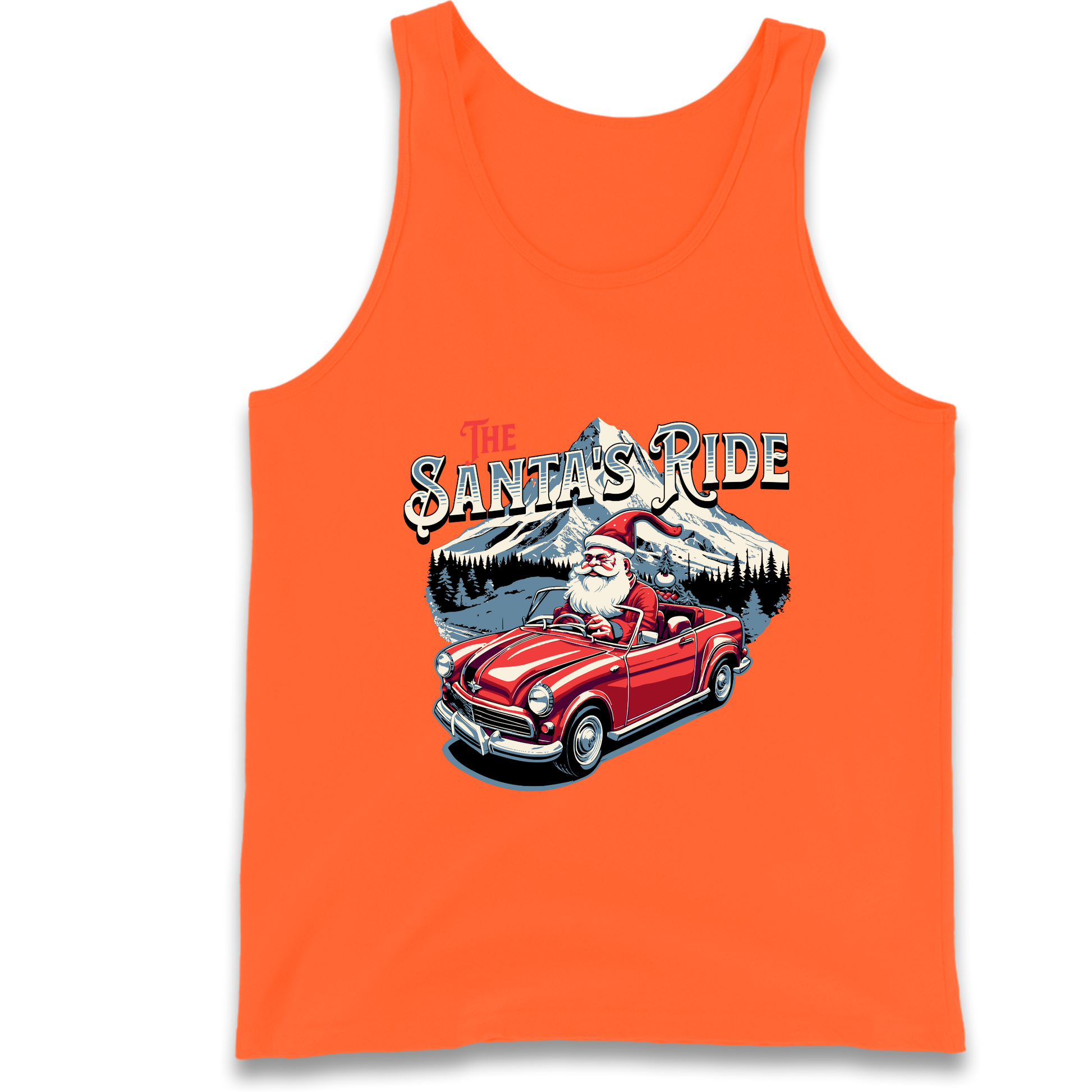 The Santas Ride Christmas Tank Top