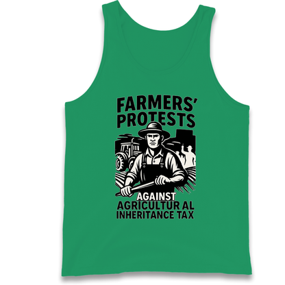 Farmers’ Protests Against Agricultural Inheritance Tax Tank Top