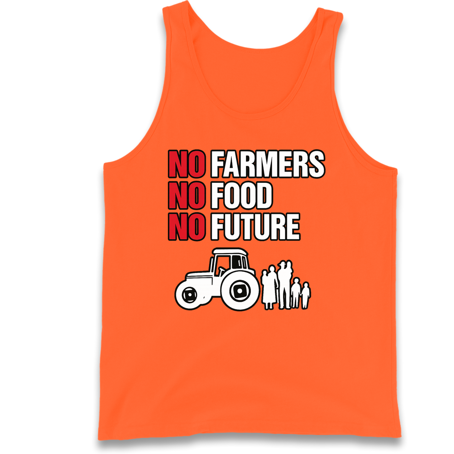 Farmers Agricultural Inheritance Tax Protest Tank Top