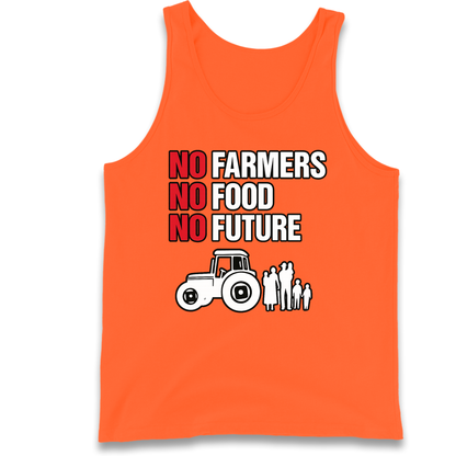 Farmers Agricultural Inheritance Tax Protest Tank Top