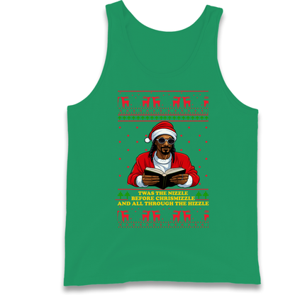 Snoop Dogg Nizzle Christmas Tank-Top