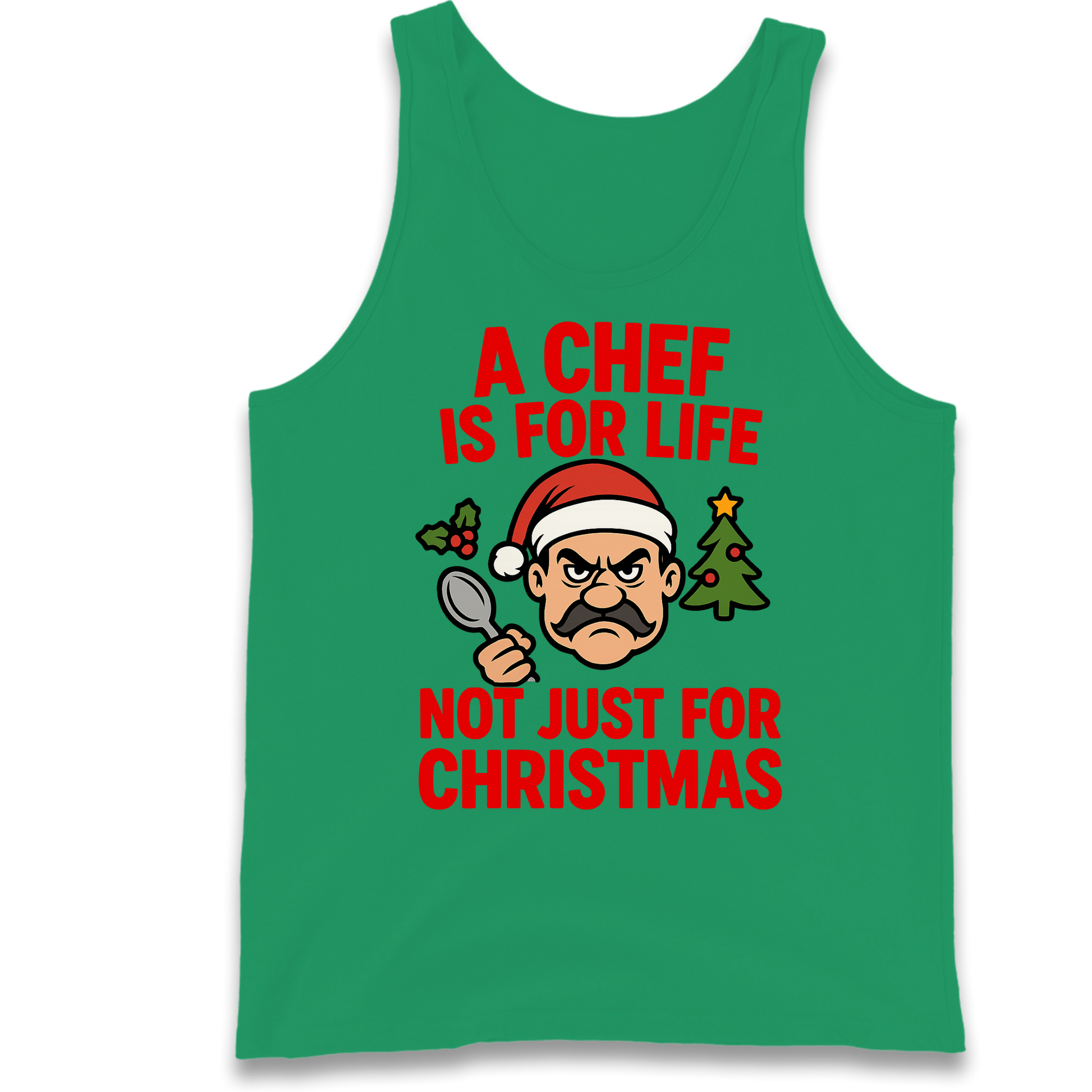 Chef Christmas Tank Top