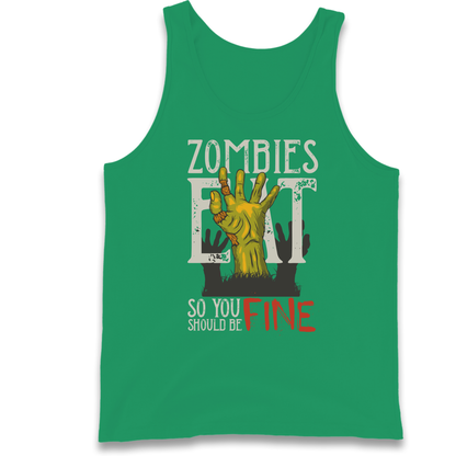 Zombies Eat Tank Top