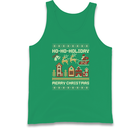 Have Yourself a HO HO HOLIDAY Christmas Tank Top