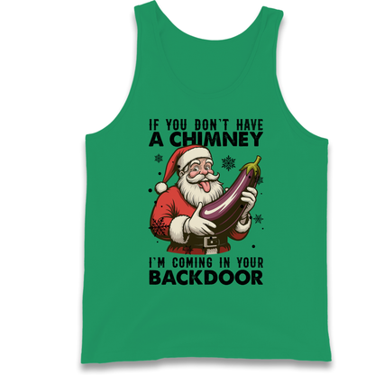 Santa Back Door Tank-Top