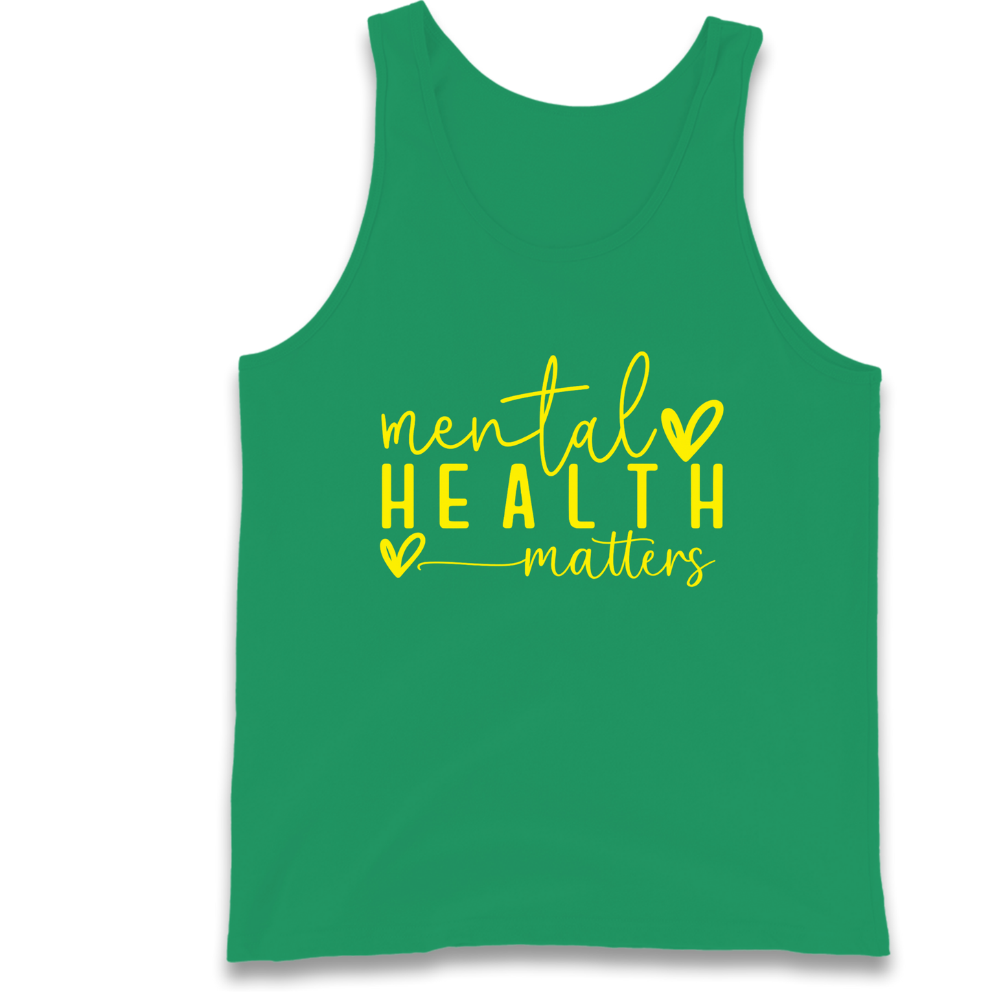 Yellow Mental Health Tank Top