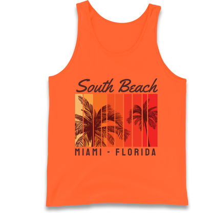 South Beach Miami Florida Tank Top