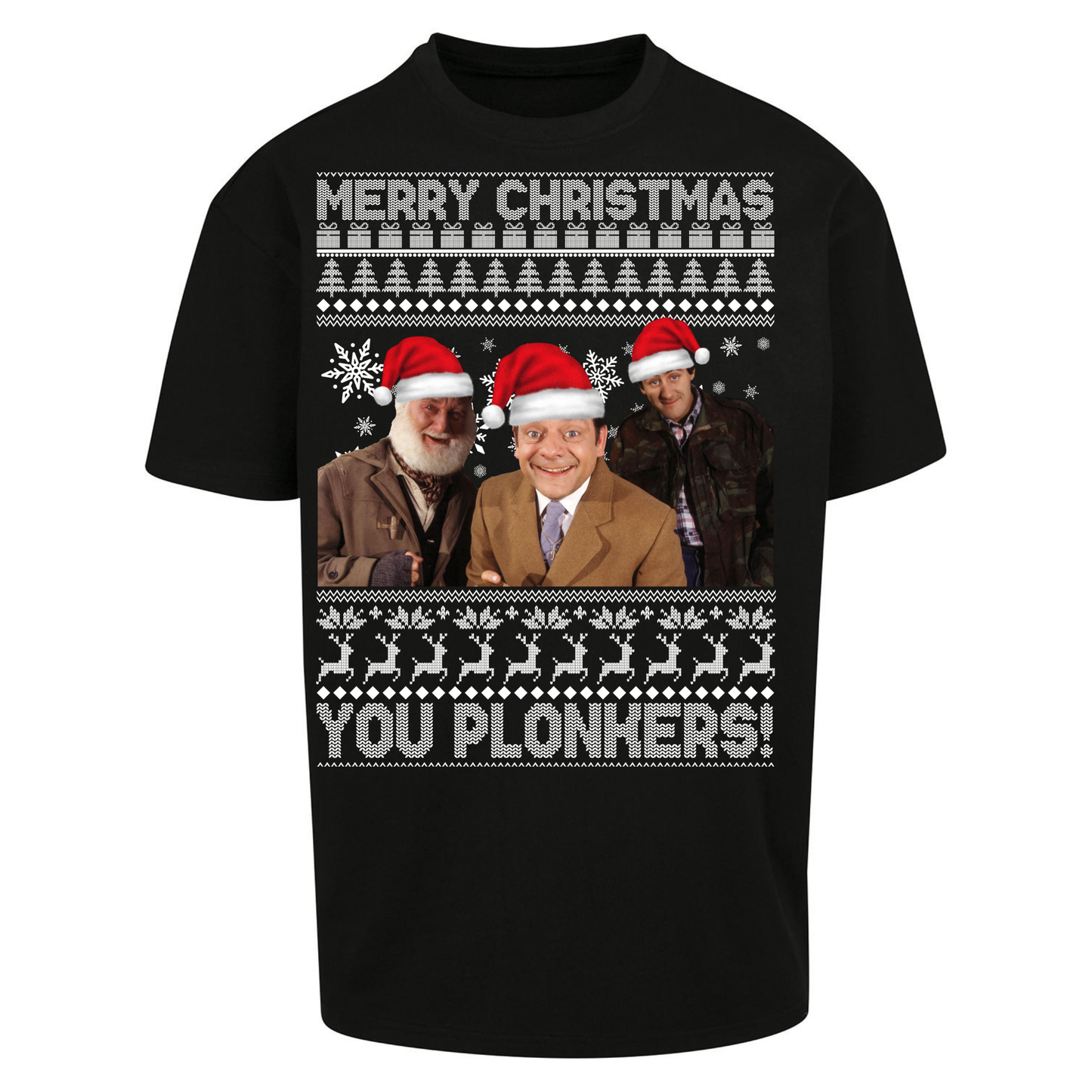 Plonkers Christmas Oversized T Shirts
