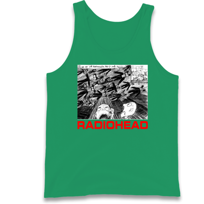 Radiohead We Are Not Screaming Tank Top
