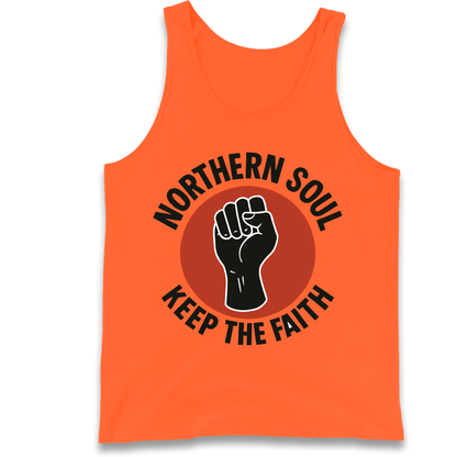Northern Soul Keep The Faith Tank Top
