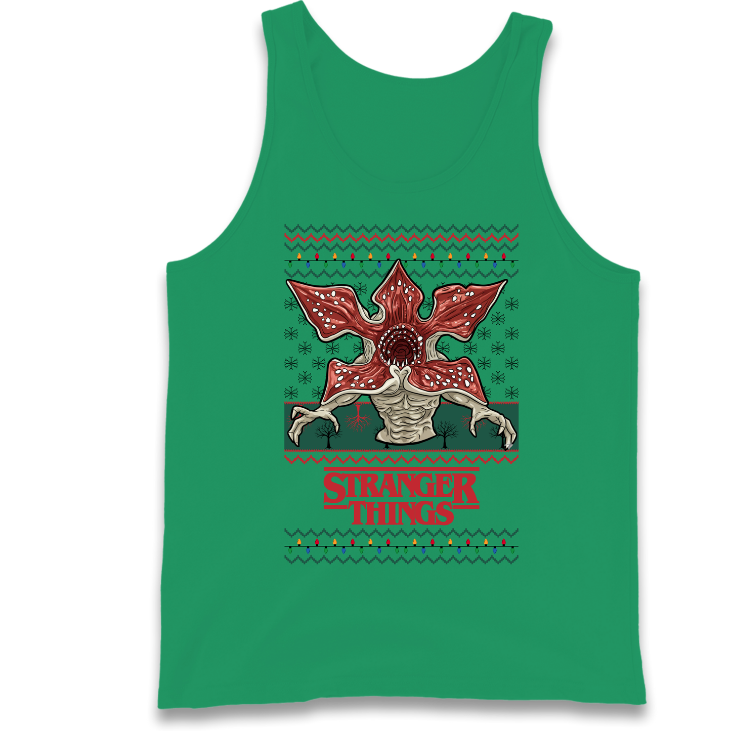 Demogorgon Christmas Tank Top