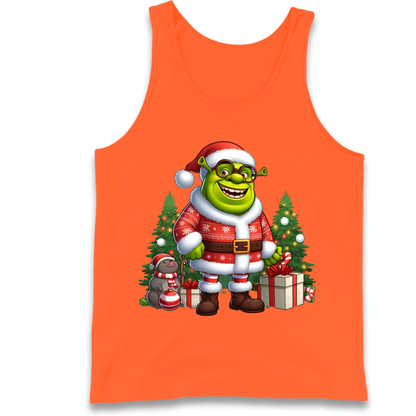 Shrek Santa Claus Presents Tank Top