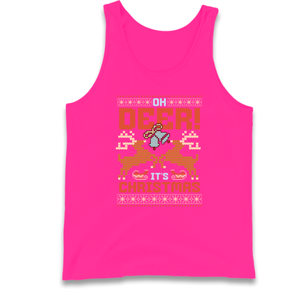 Oh Deer its Christmas Tank Top