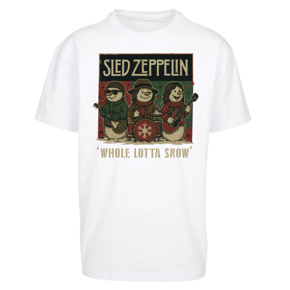 Led Zeppelin Christmas Oversized T Shirts
