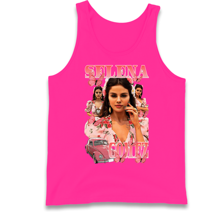 Selena Gomez Pink Tank Top