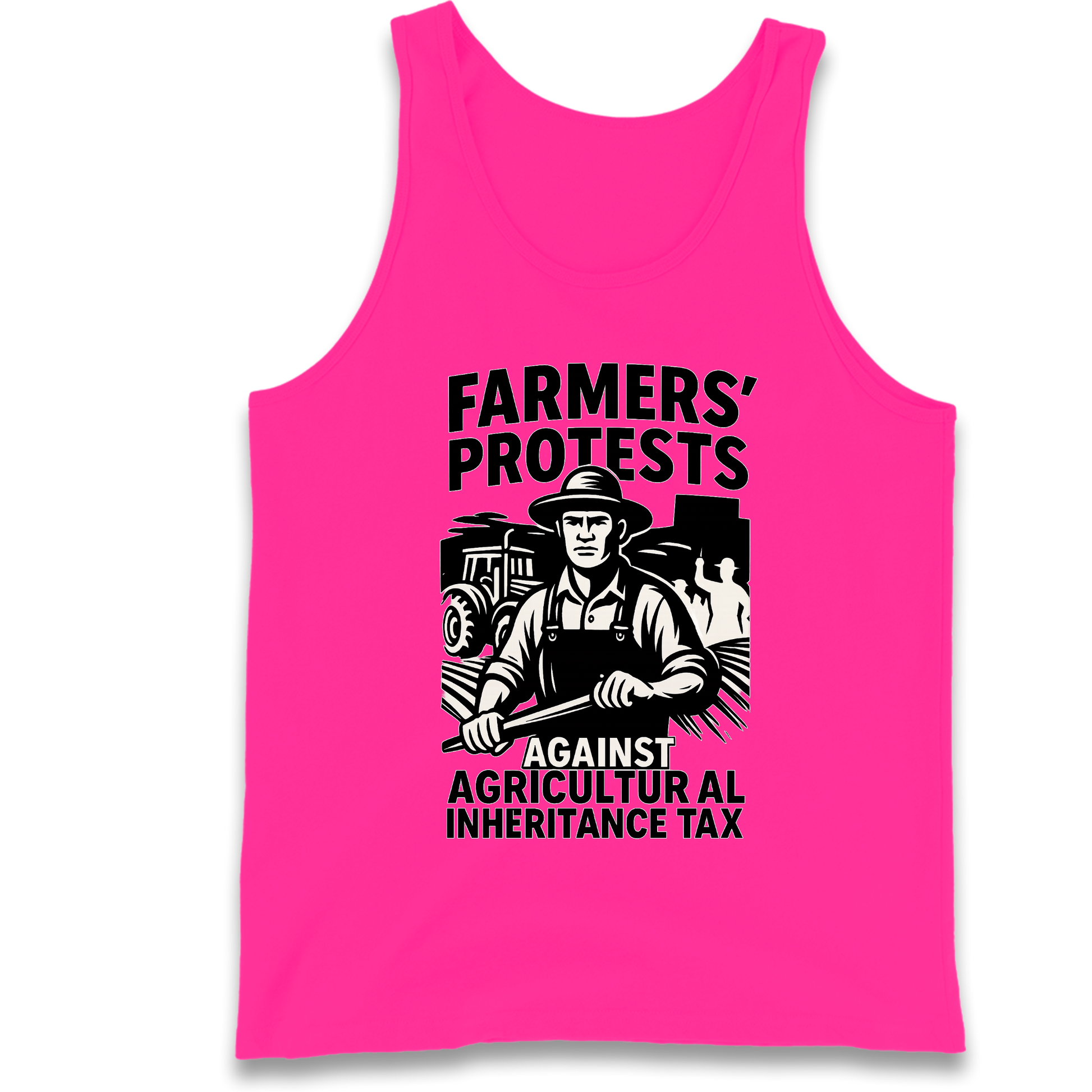 Farmers’ Protests Against Agricultural Inheritance Tax Tank Top
