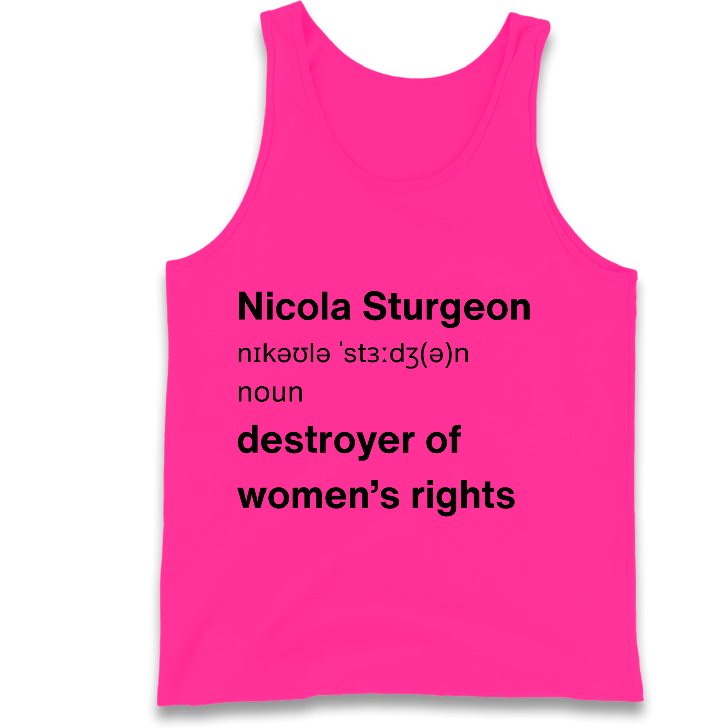 JK Rowling Nicola Sturgeon T Shirt Tank Top