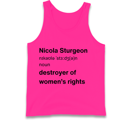 JK Rowling Nicola Sturgeon T Shirt Tank Top